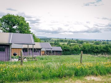 Canvas hideaways with spectacular views
