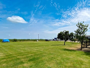 Visitor image of the view of the camping field from their van (added by manager 27 Oct 2022)