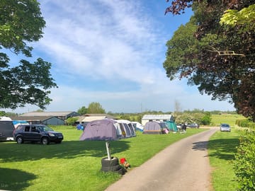 Blue skies over the tent paddock (added by manager 24 Jul 2021)