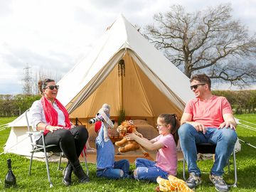 Family campsite