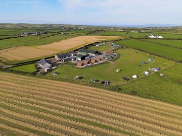 Campsite view from above (added by frank_b277291 12 Aug 2022)