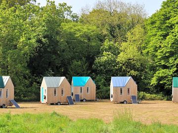 Space around the lodges