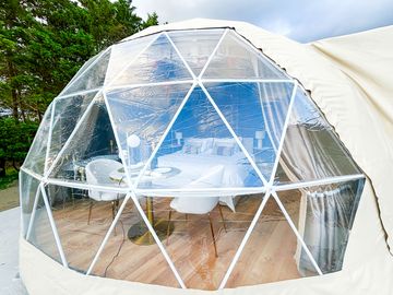 View of the dome from the terrace
