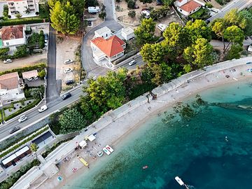 Aerial view of the site