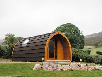 Pods are well insulated and have underfloor heating (added by manager 27 Oct 2022)