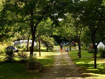 Path through the site