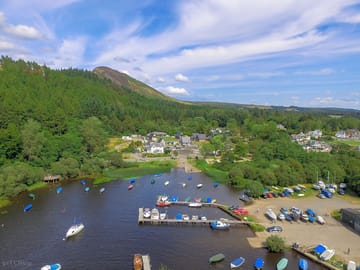 View of site from over Loch Lomond (added by manager 24 Sep 2018)
