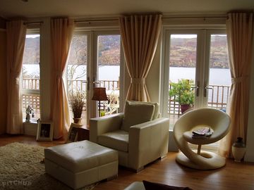 IN ONE OF THE LUXURY lODGES
