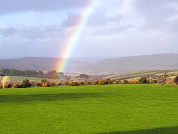 rainbow view from the site (added by manager 10 Feb 2019)