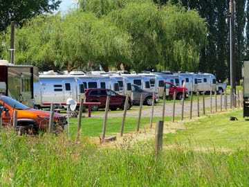 Photo from back of park of a group of Airstreams (added by manager 12 May 2020)