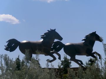 The highway entrance