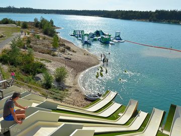 DX Adventurepark, a 10-minute walk from the site