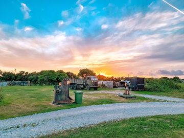 Visitor image of the sunset over camp (added by manager 29 Sep 2022)