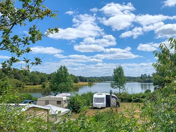Visitor image of the lake views from their pitch (added by manager 31 Aug 2022)