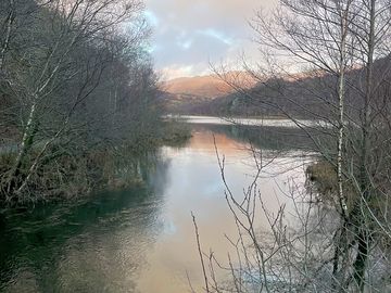 View over the lake