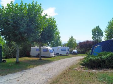 Spacious pitches