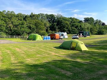 Sunny and shaded areas