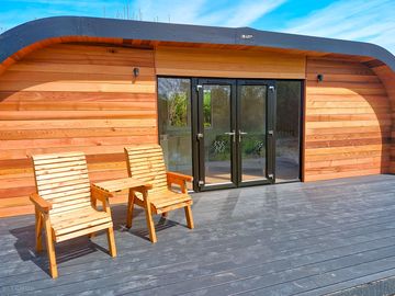 Outside seating area