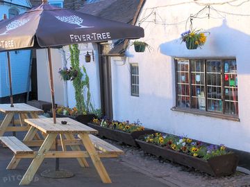 Front terrace