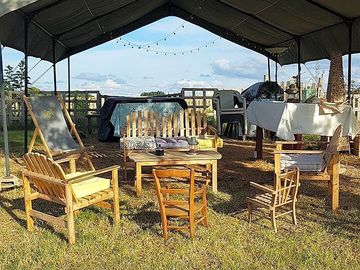 Communal eating area