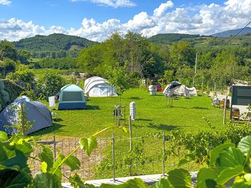 Tent pitches