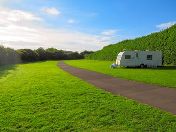 Grass touring pitches