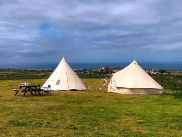 Views to the coast from the site