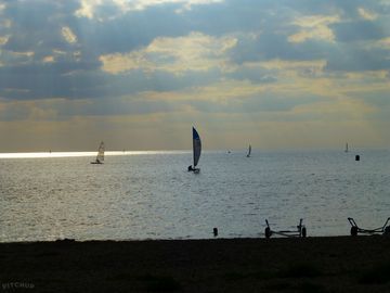 Sailing on the sea
