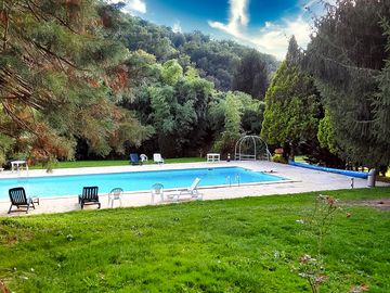 Pool with a view