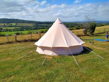 Small bell tent med size up to to 6m