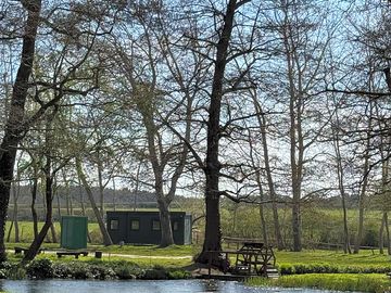 River, watermill