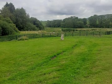The ponds and camping field