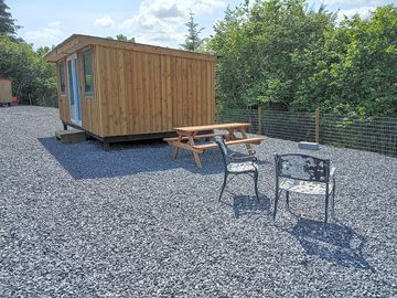 Allocated picnic area and fire pit