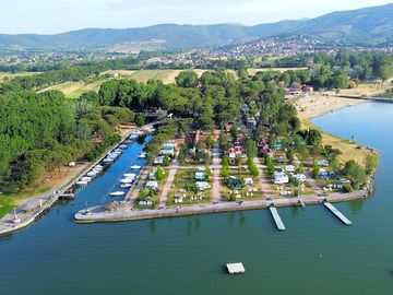 Camping punta navaccia, from above