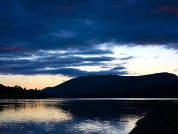 Daybreak on the loch
