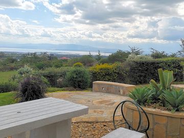 Tables on the terrace
