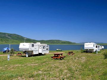 Gorgeous lake views and wide open skies