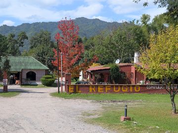 Entrance to the campsite