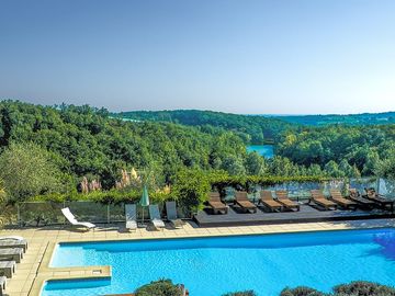Pool with a view