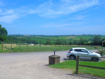 View from the bar patio