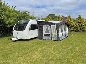 On-site touring caravan