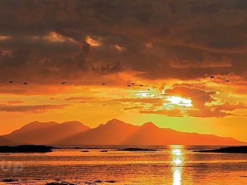 Sunsets are a feature here, each one different