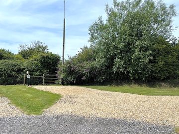 Narrow Hard Standing pitch - Fully Serviced, perfect for a stopover in a camper van