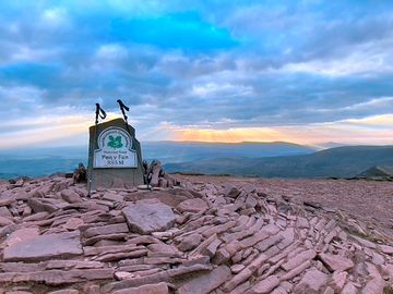 Sunrise from pen y fan