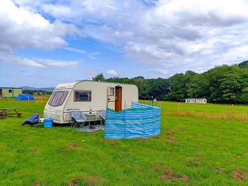 Visitor image of the touring pitch