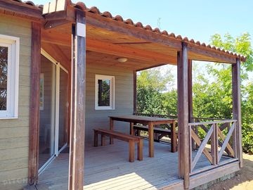 Three-bed chalet exterior
