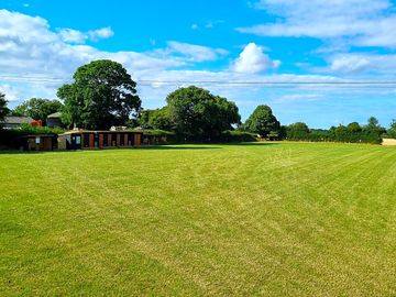 View over campsite