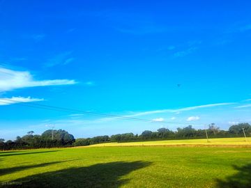 View over campsite