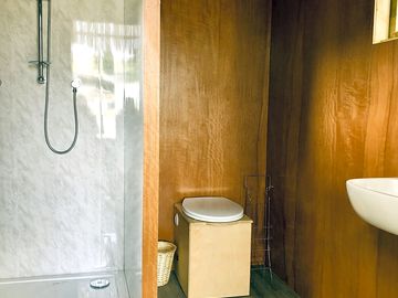 Shared toilet and shower facilities
