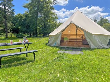 Enjoy a meal outside